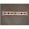 Image 2 : (3) Navajo-style weavings:  green 19" x 13", red 42" x 9, brown 18" x 22"