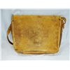 Image 5 : W.F. & Co Express Messenger leather bag with ID badge, 10" x 14" with shoulder strap