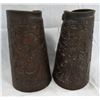 Image 1 : Al Furstnow flower tooled leather cuffs