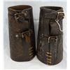 Image 2 : Al Furstnow flower tooled leather cuffs