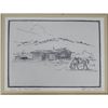 Image 2 : Powell, Ace (1912-1978) artist proof, signed and framed, 7 ½" x 5"