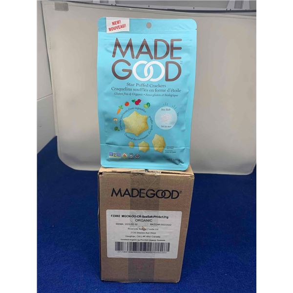 Made Good Organic Star Puffed Crackers (121g x 6)