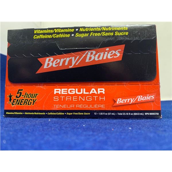 5-Hour Energy Regular Strength Berry (12 x 57ml)