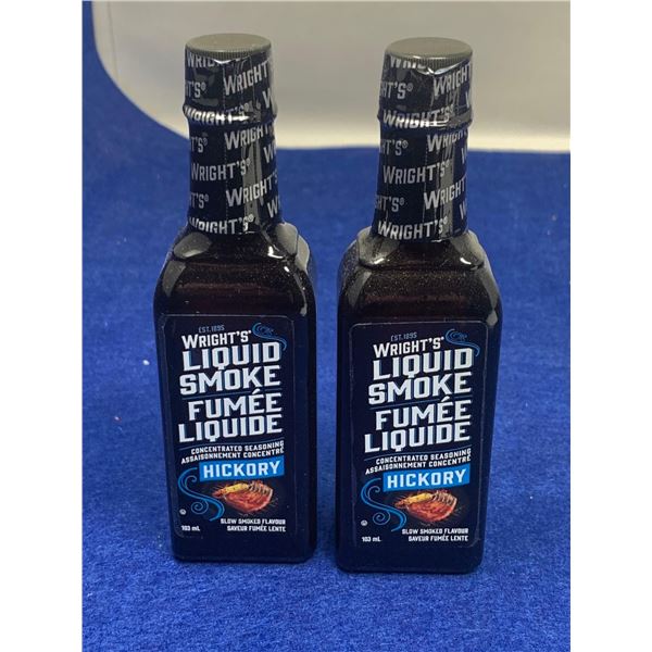 Wrights Liquid Smoke Concentrated Seasoning-Hickory (2 x 103ml)
