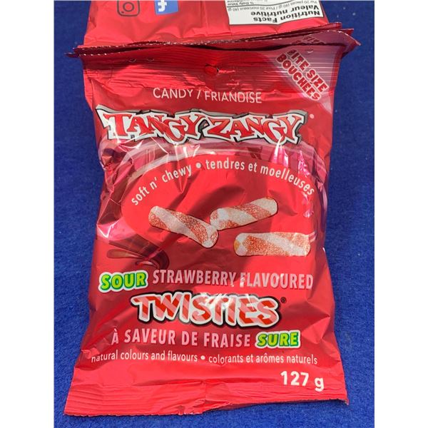 Tangy Zangy Strawberry Flavoured Twisties (127g x 6)
