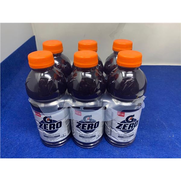 G Zero Grape Electrolyte Beverage (6 x 591ml)