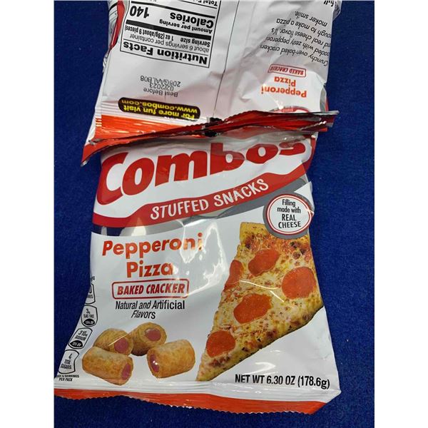 Combos Stuffed Snacks-Pepperoni Pizza Baked Cracker (178.6g x 4)