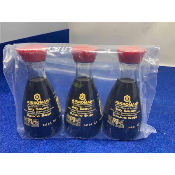Kikkoman Soy Sauce (3 x 148ml)