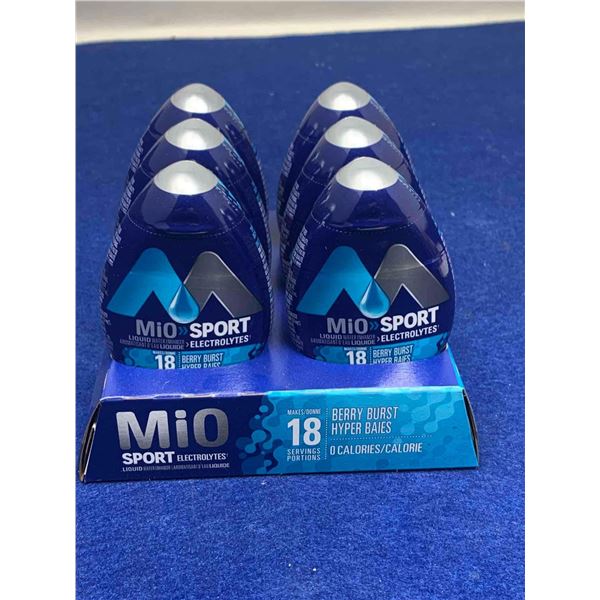 Mio Sport Electrolyte Water Enhancer (6ct)