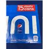 Image 2 : Pepsi Mini Cans (15 x 222ml)