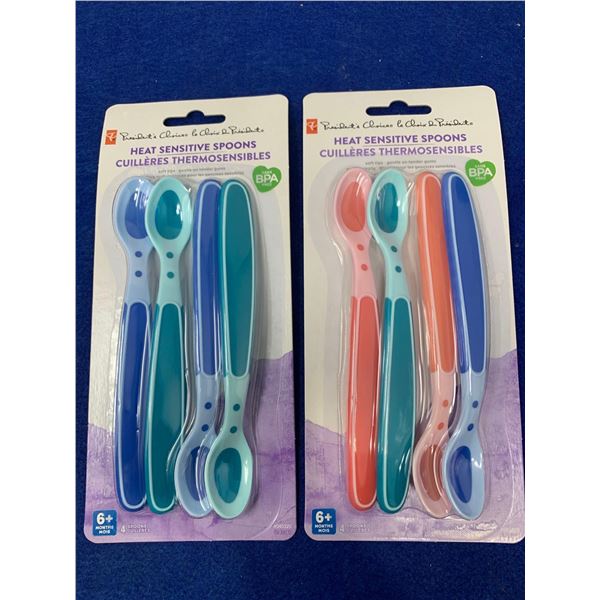 Heat Sensitve Spoons (2 x 4)