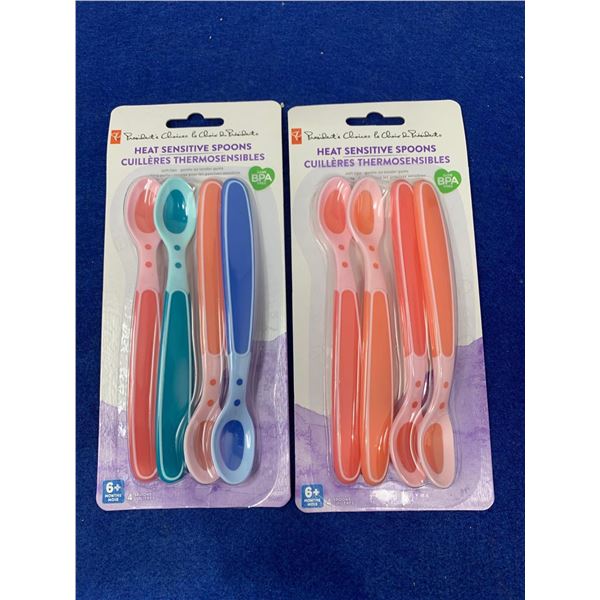 Heat Sensitve Spoons (2 x 4)