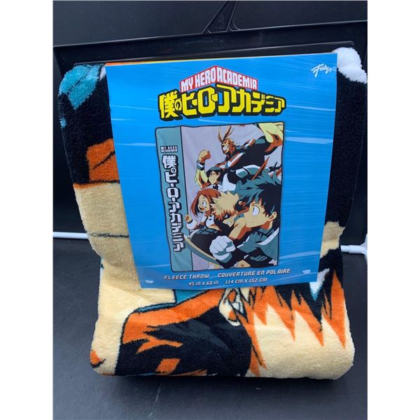My Hero Academia Fleece Throw (45in x 60in)