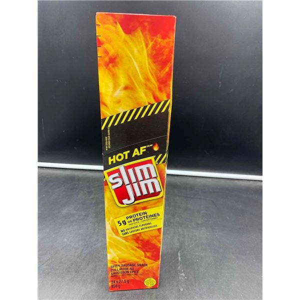 Hot AF Slim Jim Spicy Sausage Snacks (24 x 27.5g)