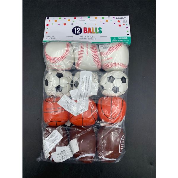12 Balls Party Favors