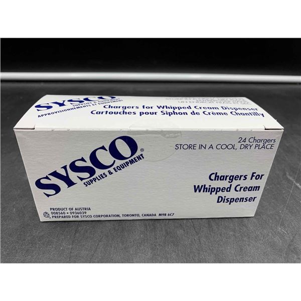 Sysco Chargers for Whipped Cream Dispenser (24 chargers)