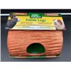 Image 1 : Wild Harvest Edible Logz Hideaway for Small Animals (240g)