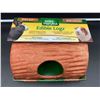Image 1 : Wild Harvest Edible Logz Hideaway for Small Animals (240g)