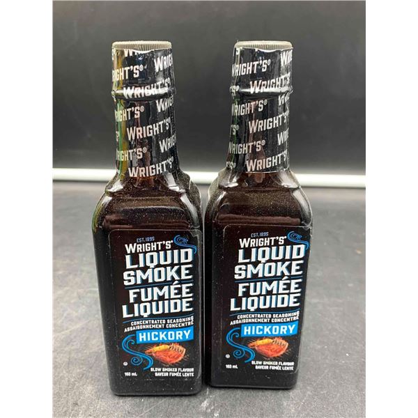 Wrights Liquid Smoke Concentrated Seasoning-Hickory (2 x 103ml)