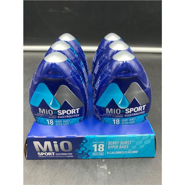 Mio Sport Berry Burst Electrolyte Water Enhancer (6ct)
