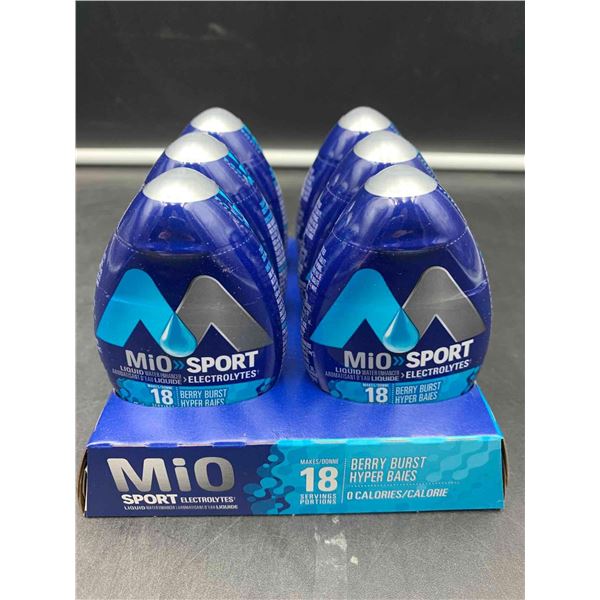 Mio Sport Berry Burst Electrolyte Water Enhancer (6ct)