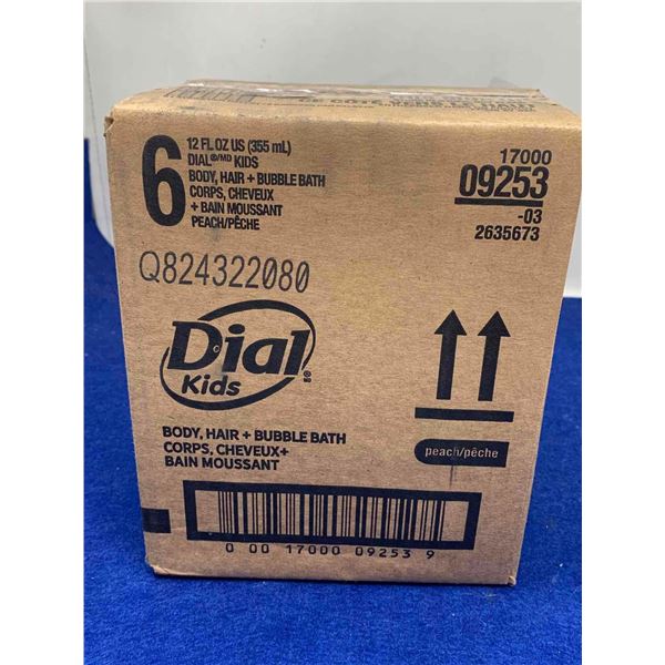 Dial Kids Body, Hair & Bubble Bath (6 x 355ml)