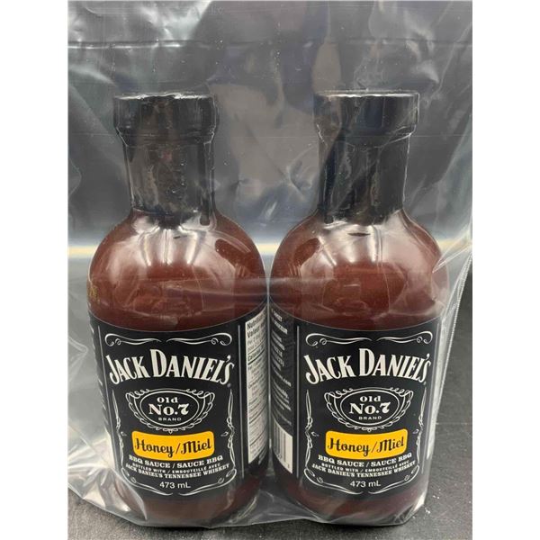 Jack Daniels Honey BBQ Sauce (2 x 473ml)