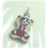 Image 1 : Silver Cute Bear Pendant, Suggested Retail Value $100