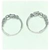 Image 2 : Silver Hoop Earrings, Suggested Retail Value $120