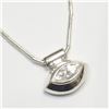Image 2 : Silver Genuine Gemstone Necklace (~Size 0) (~length 0 inches), Suggested Retail Value $140