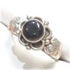Image 3 : Silver Blackonyx Ring (~Size 0) (~length 0 inches) (~weight 4.2g), Suggested Retail Value $140
