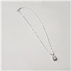 Image 2 : Silver 10" With Cz Charm Anklet, Suggested Retail Value $120