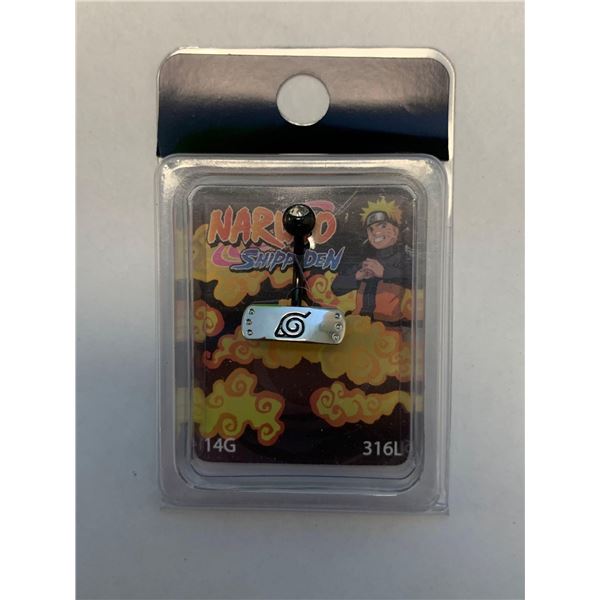 Pierced Nation 14G Naruto belly button ring