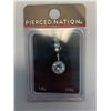 Image 1 : Pierced Nation Solitaire Body jewelry 14G