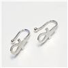 Image 2 : Silver Earrings (~Size 0) (~length 0 inches), Suggested Retail Value $50
