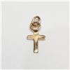 Image 1 : 14K Yellow Gold Baby Pendant (~Size 0) (~length 0 inches) (~weight 0.07g), Suggested Retail Value $6
