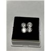 Image 2 : 4 Laser Cut Moissanite Diamonds Suggested Retail Value $200