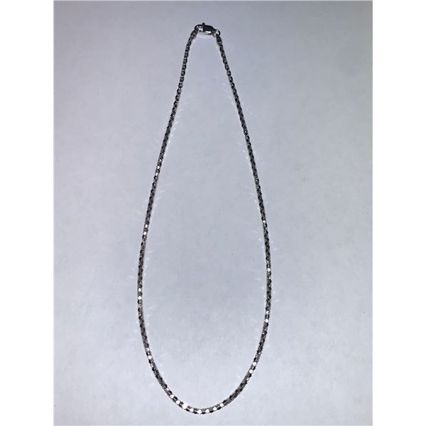 Silver 16" Rhodium Plated Chain Suggested Retail Value $60