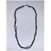 Image 1 : Silver Triple Strand Spiral Necklace Suggested Retail Value $80