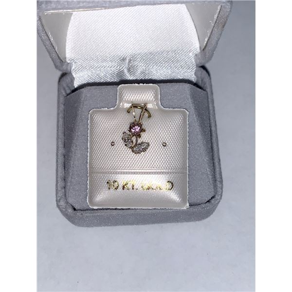 10K CZ Pendant Suggested Retail Value $80