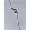 Image 5 : Silver Genuine Gemstones Custom Crafted Necklace Suggested Retail Value $150