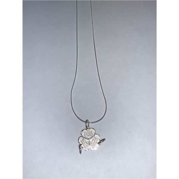 Silver 3 Separable Pendant Necklace Suggested Retail Value $60