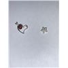 Image 1 : Silver Garnet Set Of 2 Pendants Suggested Retail Value $50