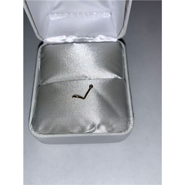 14K Nose Pin Suggested Retail Value $60