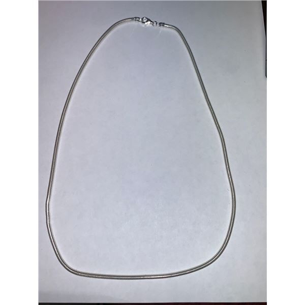 Silver 16" 14.8G Necklace Suggested Retail Value $220