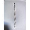 Image 1 : Silver 7.5" 5.5Gm Bracelet Suggested Retail Value $80