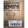 Image 2 : CASE LOT Gemini GEM-6 Brewing Filters 2 x 250