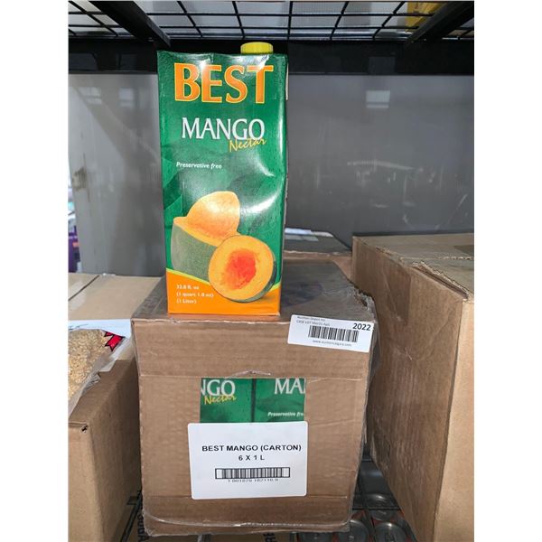 CASE LOT Best Mango Nectar 6 x 1L