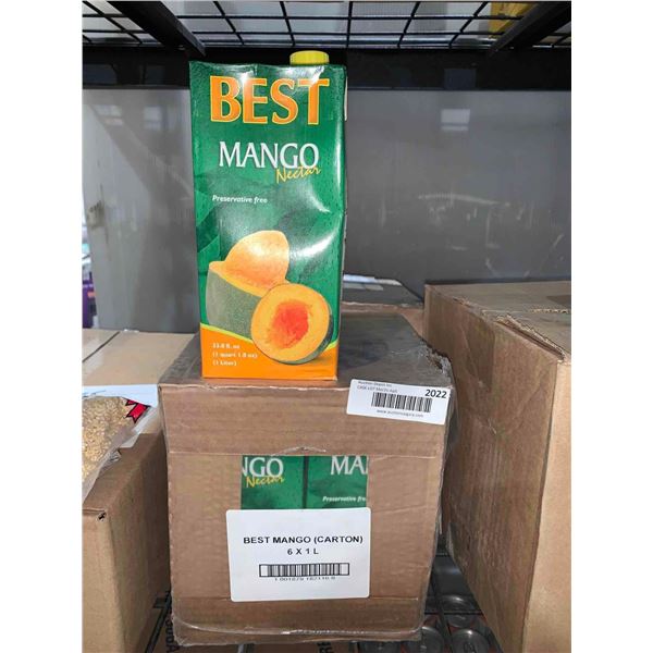 CASE LOT Best Mango Nectar 6 x 1L