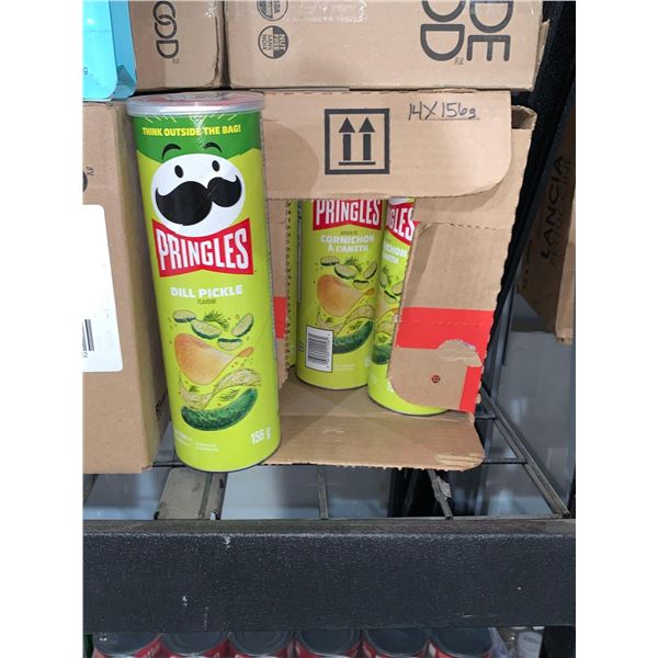 CASE LOT Pringles Dill Pickle 14 x 156g